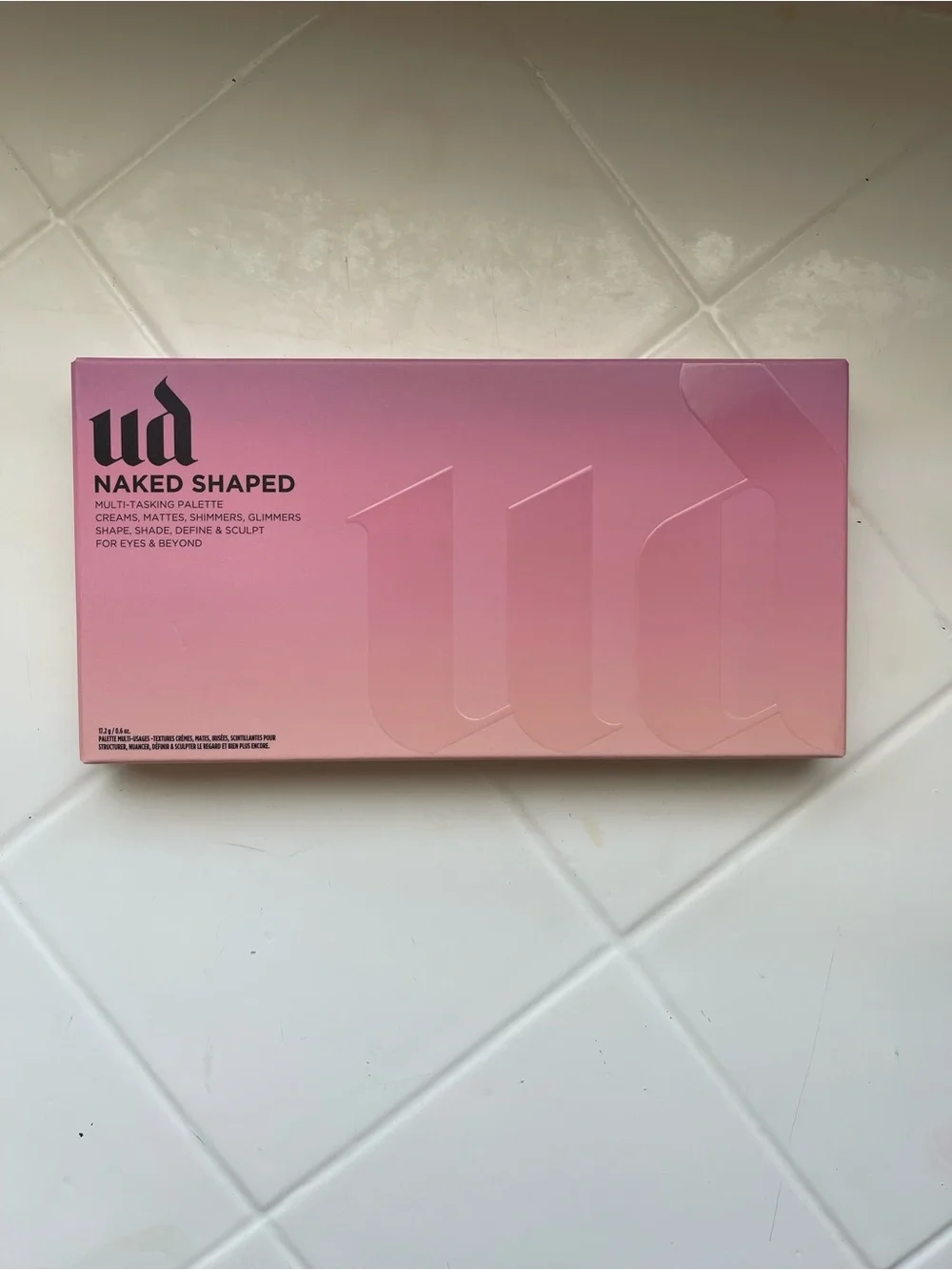 URBAN DECAY NAKED SHAPED PALETTE (COOL TONES) - BRAND NEW & NEVER USED